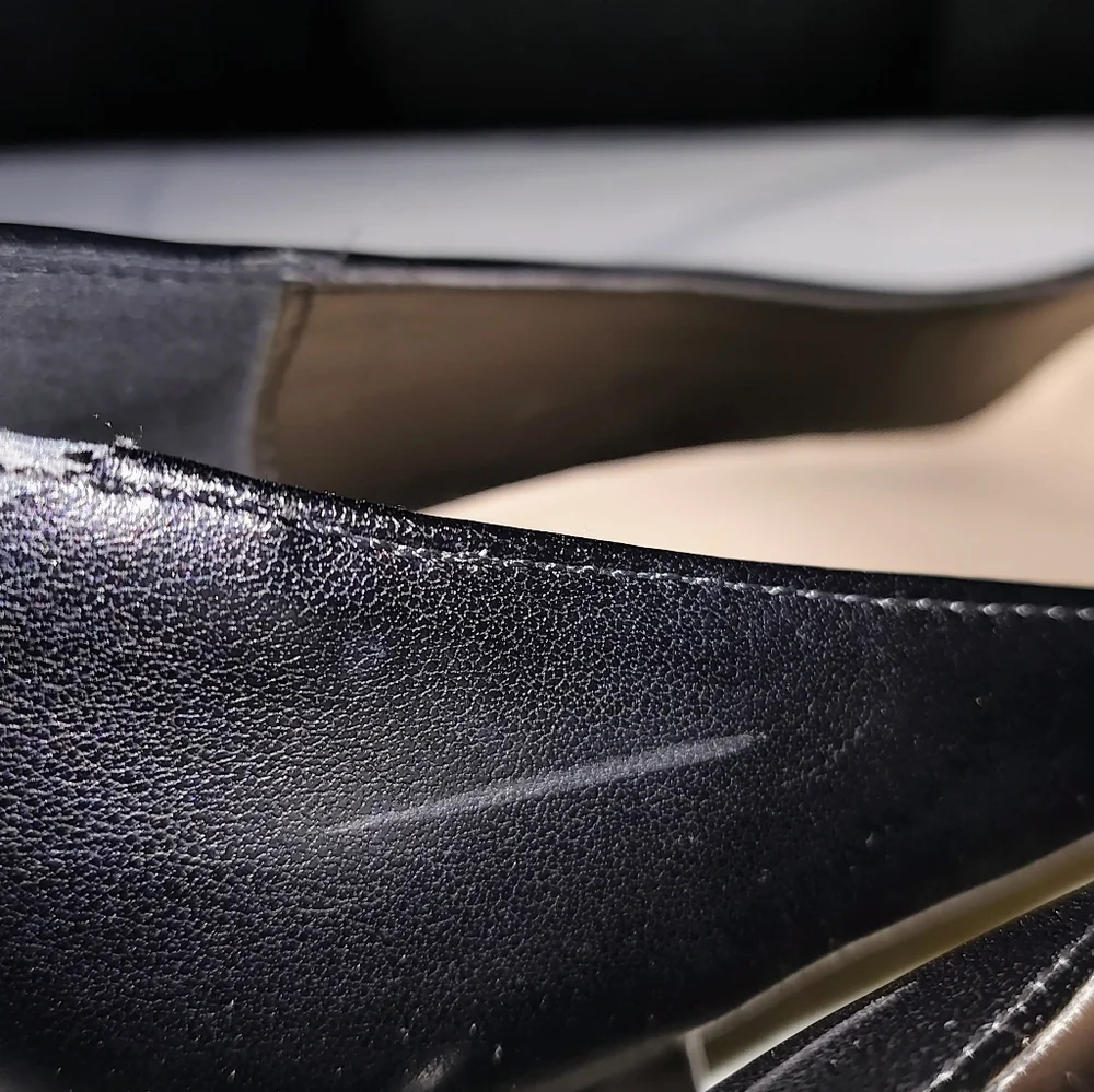 Tommy Hilfiger Women's Black Pumps with silver heel trim Size 6.5 - Picture 16 of 16